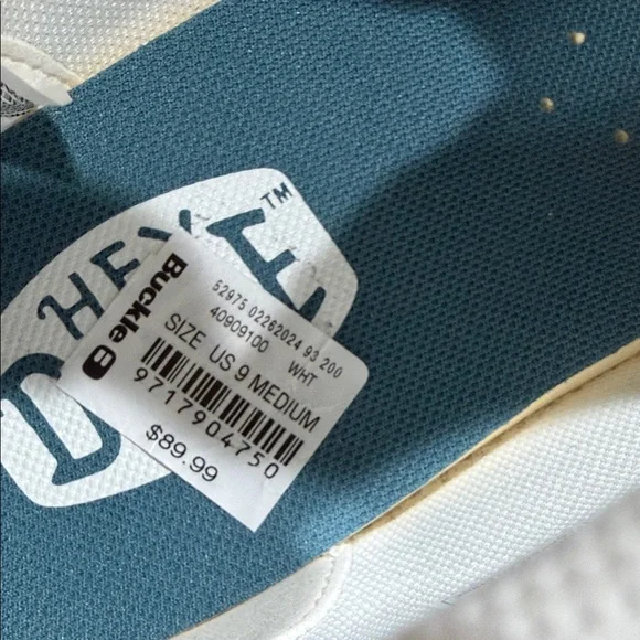 Hey Dude Cream and White Women's Sneakers - Picture 4 of 14